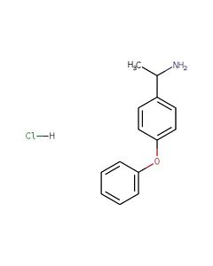 Astatech 1-(4-PHENOXYPHENYL)ETHAN-1-AMINE HYDROCHLORIDE, 95.00% Purity, 0.25G